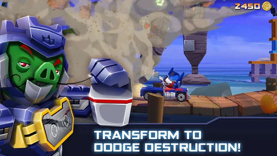 Angry Birds Transformers (Энгри Брдс Трансформеры)  [МОД Unlimited Money] Screenshot 4