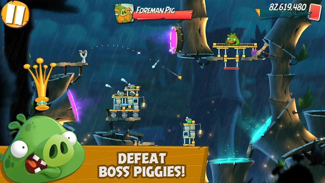 Angry Birds 2 (Энгри Бердс 2)  [МОД Menu] Screenshot 4