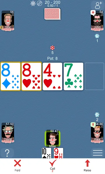 Poker Online  [МОД Menu] Screenshot 1