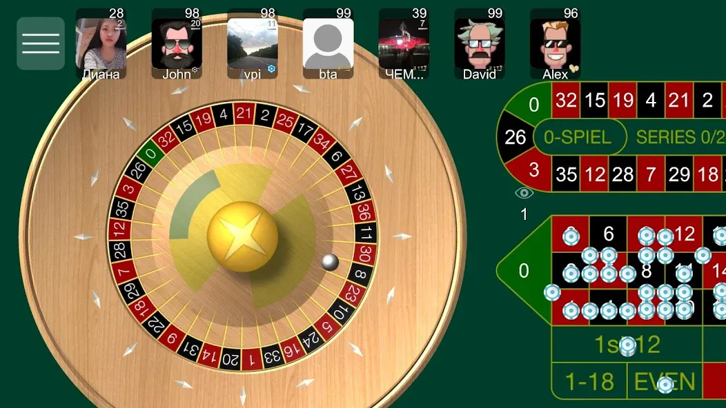 Roulette Online  [МОД Бесконечные деньги] Screenshot 3