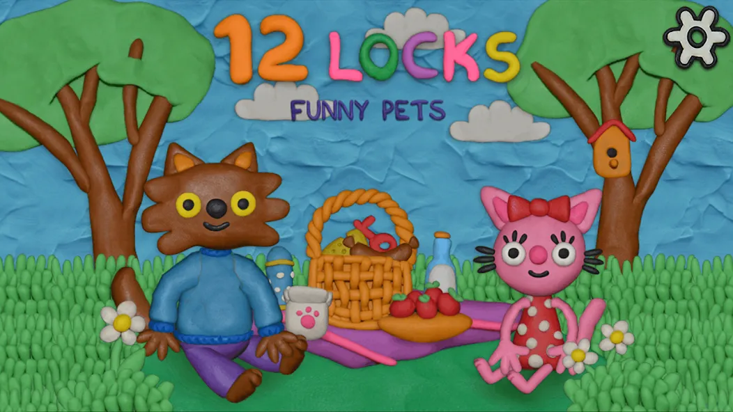 12 Locks Funny Pets (Замков)  [МОД Unlocked] Screenshot 1