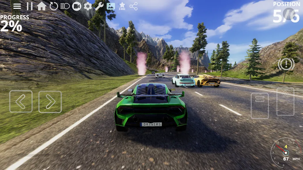 Drive.RS : Open World Racing  [МОД Unlocked] Screenshot 4