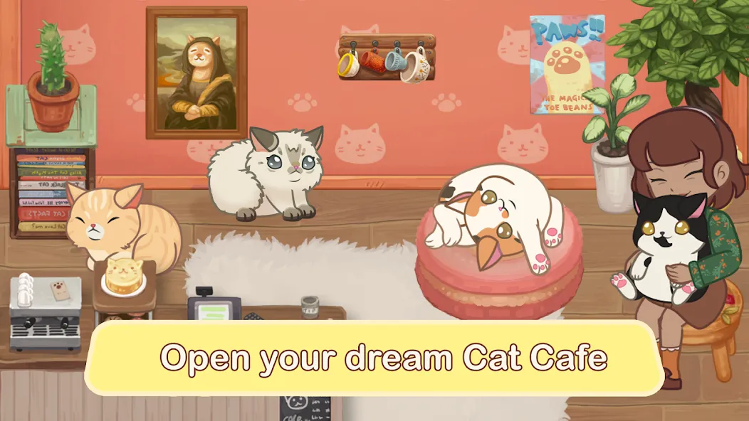 Furistas Cat Cafe (Фуристас)  [МОД Много денег] Screenshot 1