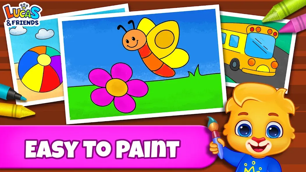 Coloring Games: Color & Paint  [МОД Бесконечные деньги] Screenshot 1