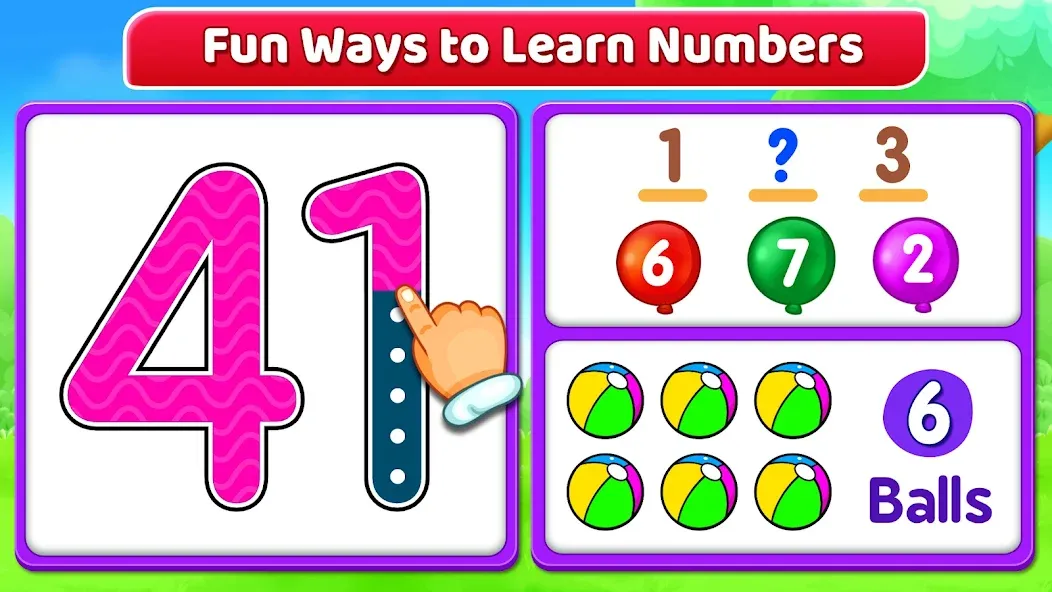 123 Numbers - Count & Tracing  [МОД Mega Pack] Screenshot 2