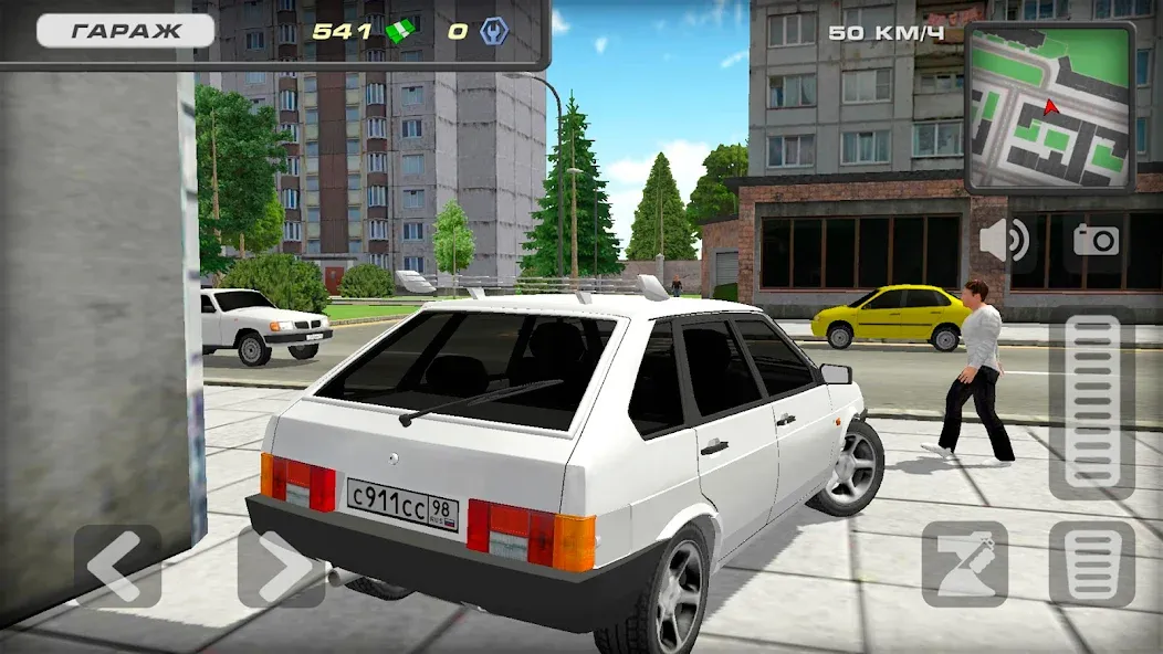 Lada 2109 Russian Car Driver  [МОД Unlimited Money] Screenshot 3