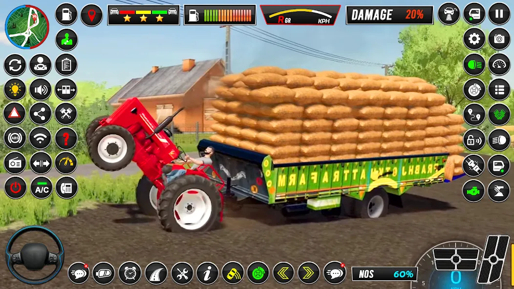 Indian Tractor Simulator Games  [МОД Все открыто] Screenshot 2