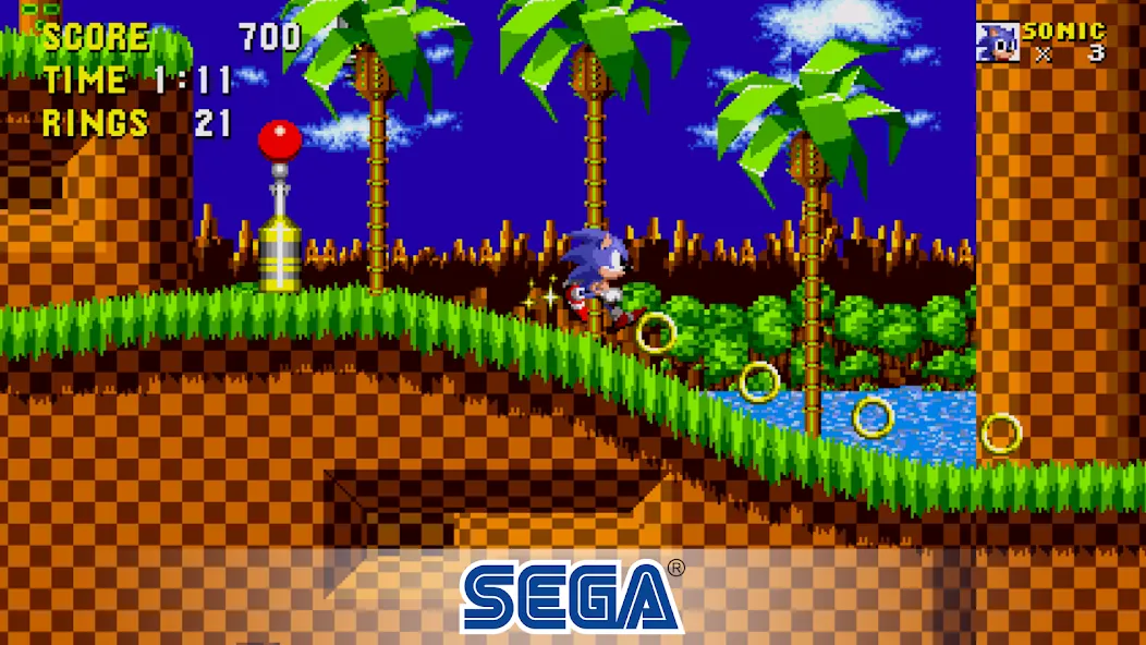 Sonic the Hedgehog™ Classic (Соник Зе Хеджхог Классик)  [МОД Все открыто] Screenshot 1