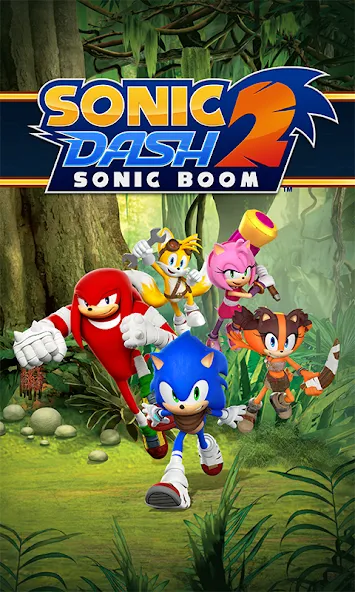 Sonic Dash 2: Sonic Boom Run (Соник Дэш 2)  [МОД Много денег] Screenshot 1