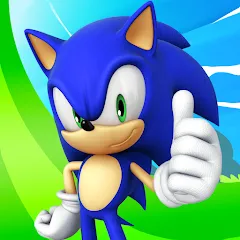 Скачать взломанную Sonic Dash - Endless Running (Соник Дэш)  [МОД Бесконечные деньги] - последняя версия apk на Андроид