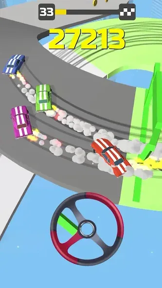 Hyper Drift!  [МОД Бесконечные монеты] Screenshot 3