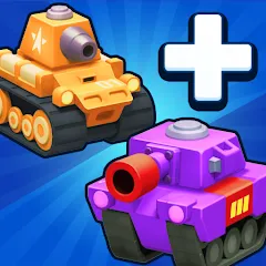 Взлом Merge Tanks - Battle Game (Мердж Танкс)  [МОД Menu] - полная версия apk на Андроид