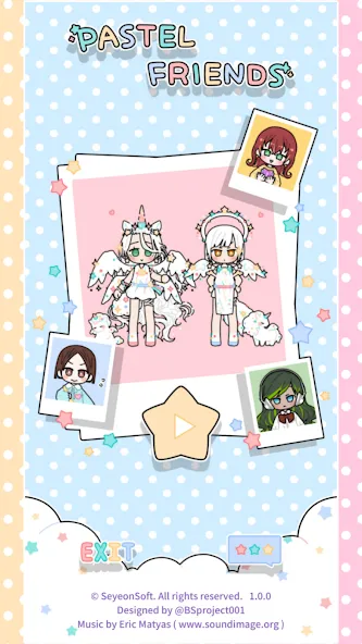 Pastel Friends : Dress Up Game  [МОД Mega Pack] Screenshot 1