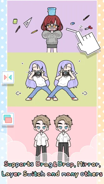 Pastel Friends : Dress Up Game  [МОД Mega Pack] Screenshot 3