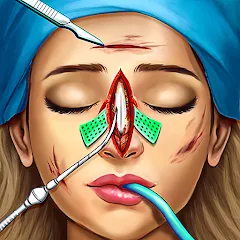 Скачать взлом Surgery Simulator Doctor Game  [МОД Все открыто] - последняя версия apk на Андроид