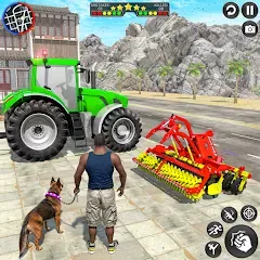 Взлом Indian Tractor Driving Game 3D (Фарминг Геймс)  [МОД Меню] - полная версия apk на Андроид