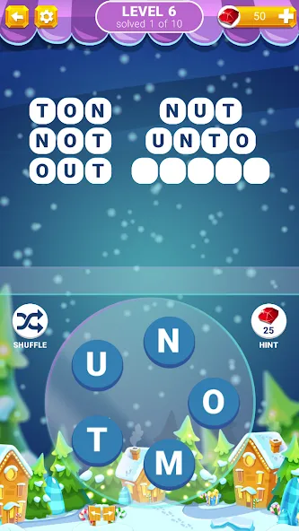 Word Connection: Puzzle Game  [МОД Много монет] Screenshot 1