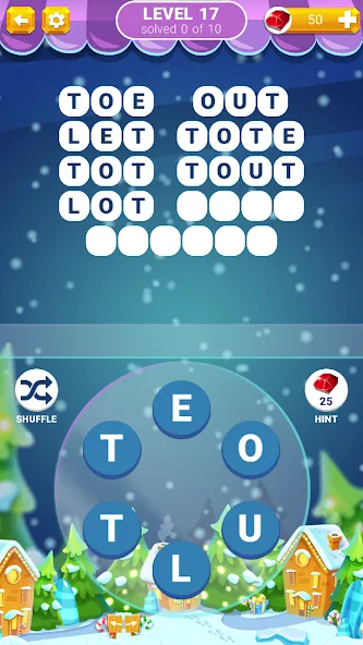 Word Connection: Puzzle Game  [МОД Много монет] Screenshot 2