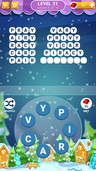 Word Connection: Puzzle Game  [МОД Много монет] Screenshot 3