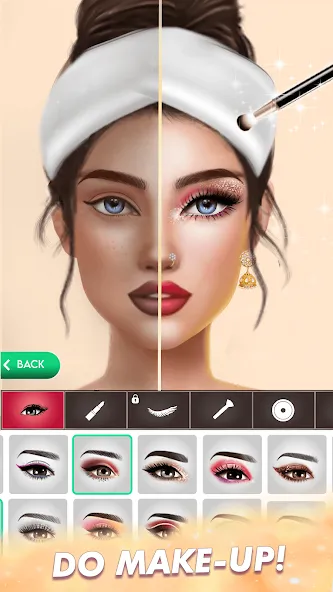 Makeup, Fashion Dress up Games  [МОД Меню] Screenshot 1