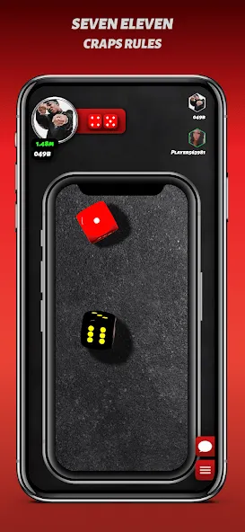 Phone Dice™ Street Dice Game (Фон Дайс Стрит Дайс Гейм)  [МОД Mega Pack] Screenshot 2