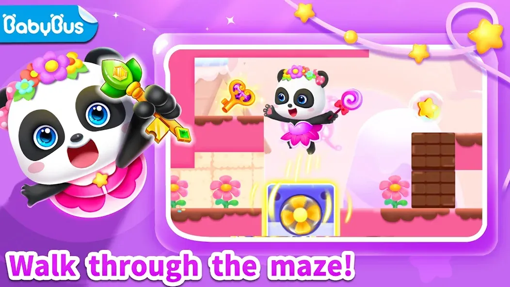 Little Panda’s Jewel Adventure  [МОД Menu] Screenshot 1