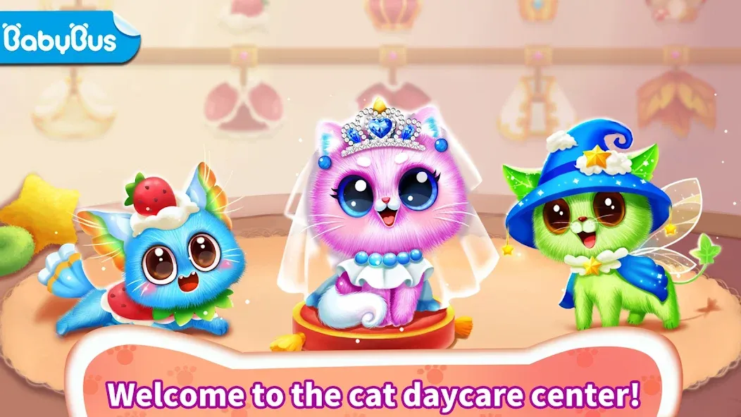 Little Panda: Baby Cat Daycare  [МОД Unlocked] Screenshot 1