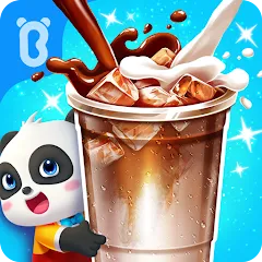 Взломанная Baby Panda’s Summer: Café  [МОД Бесконечные деньги] - последняя версия apk на Андроид