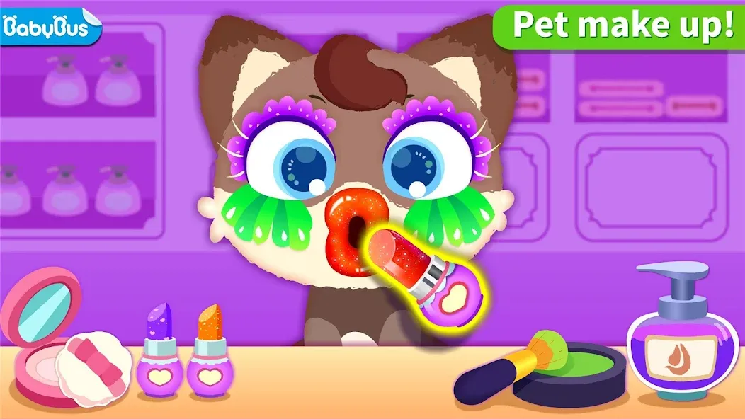 Little Panda's Pet Salon  [МОД Много монет] Screenshot 1