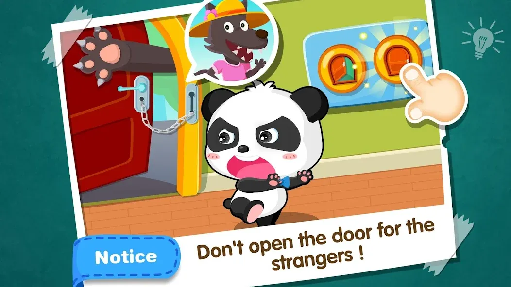 Baby Panda Home Safety  [МОД Unlocked] Screenshot 3