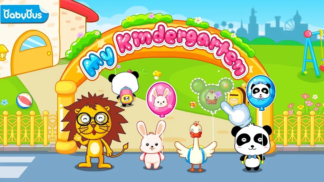 Baby Panda Kindergarten  [МОД Бесконечные деньги] Screenshot 1