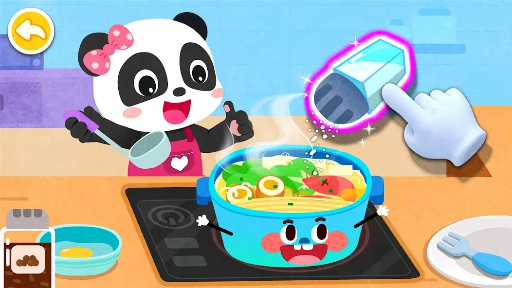 Baby Panda's Kitchen Party  [МОД Бесконечные деньги] Screenshot 3