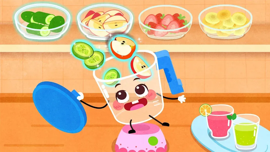 Baby Panda's Kitchen Party  [МОД Бесконечные деньги] Screenshot 4