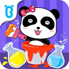 Скачать взлом Baby Panda's Color Mixing  [МОД Menu] - полная версия apk на Андроид
