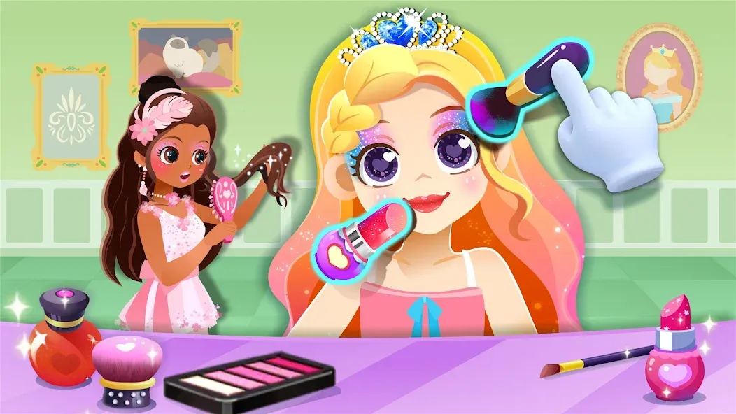 Little Panda: Princess Makeup  [МОД Все открыто] Screenshot 2