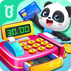 Скачать взломанную Baby Panda's Supermarket  [МОД Меню] - полная версия apk на Андроид