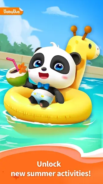 Talking Baby Panda-Virtual Pet  [МОД Все открыто] Screenshot 1