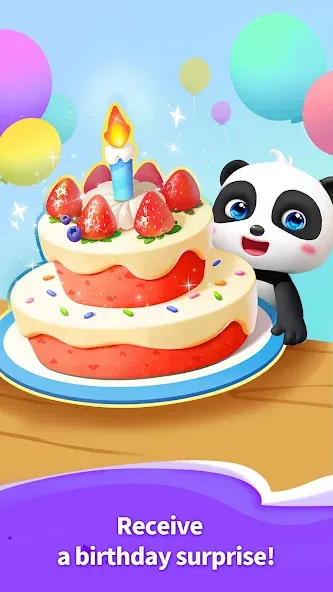 Talking Baby Panda-Virtual Pet  [МОД Все открыто] Screenshot 3