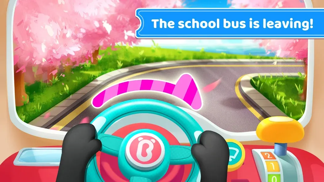 Baby Panda's School Bus  [МОД Menu] Screenshot 2