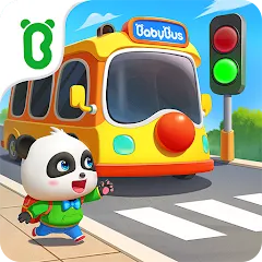 Скачать взломанную Baby Panda's School Bus  [МОД Menu] - последняя версия apk на Андроид