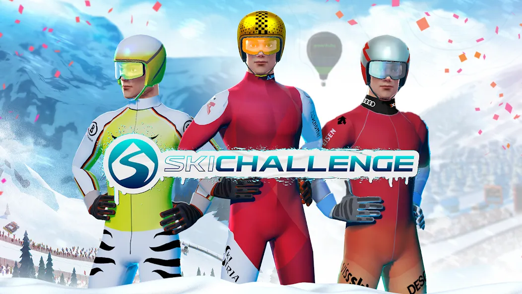 Ski Challenge (Ски Челлендж)  [МОД Unlocked] Screenshot 1