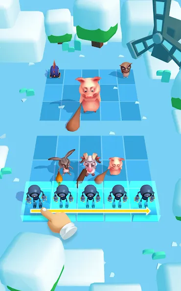 Animal Merge - Evolution Games (Анимал Мерж)  [МОД Бесконечные монеты] Screenshot 2