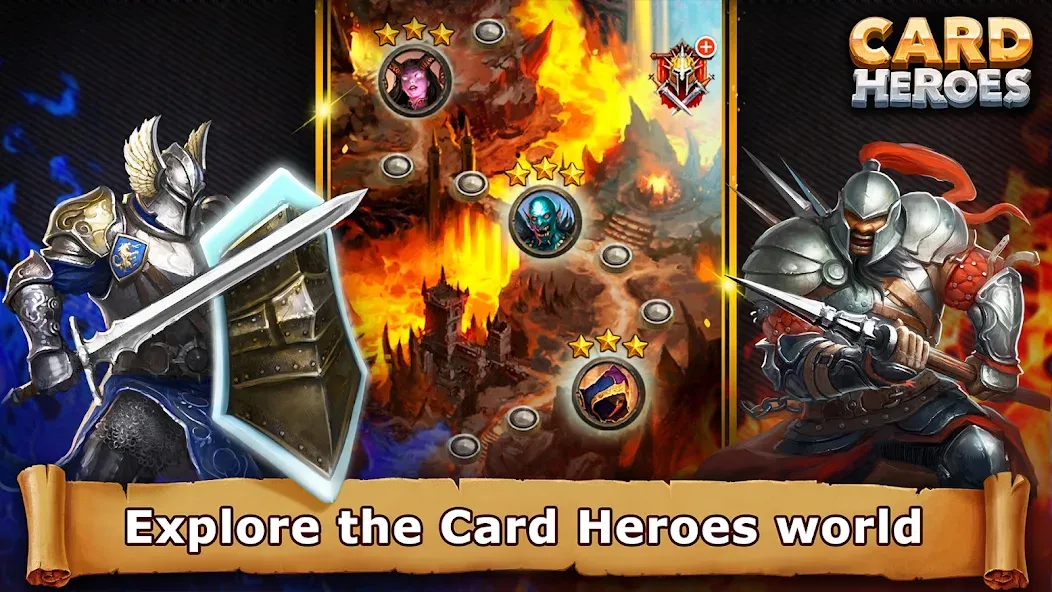 Card Heroes: TCG/CCG deck Wars (Кард Хироес)  [МОД Mega Pack] Screenshot 3