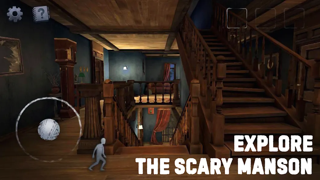 Scary Mansion: Horror Game 3D  [МОД Unlocked] Screenshot 2