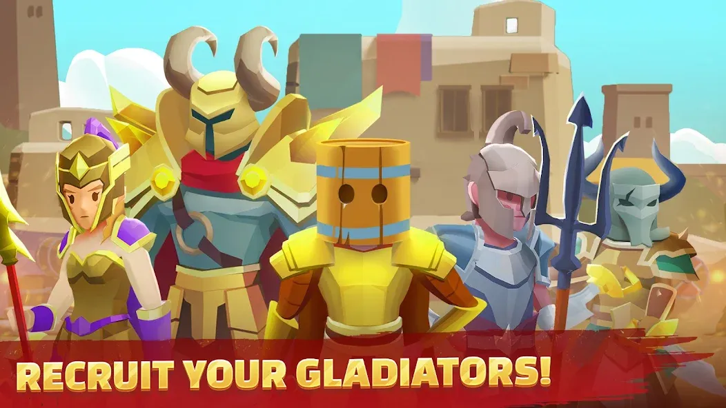 Gladiators Arena: Idle Tycoon (Гладиаторская арена)  [МОД Mega Pack] Screenshot 5