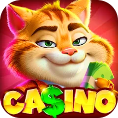 Взлом Fat Cat Casino - Slots Game (Фэт Кэт Казино)  [МОД Бесконечные монеты] - полная версия apk на Андроид