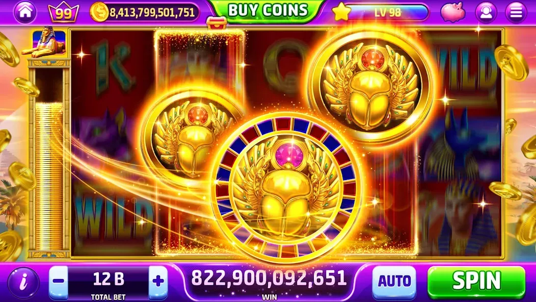 Golden Casino - Slots Games (Голден Казино)  [МОД Много монет] Screenshot 4