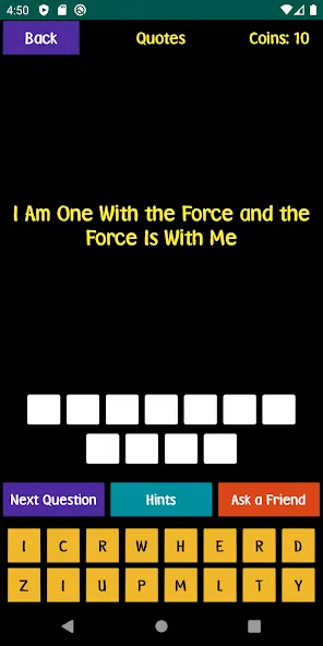 Quiz For SW Fans (Квиз для фанатов ЗВЗ)  [МОД Меню] Screenshot 4