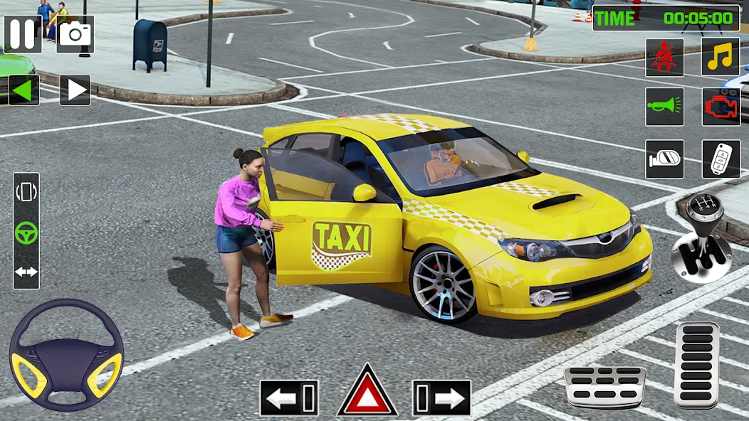 City Taxi Games-Taxi Car Games (Сити Такси Игры)  [МОД Много денег] Screenshot 2