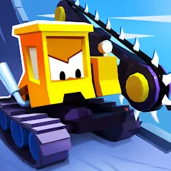 Скачать взломанную Car Eats Car 5 - Battle Arena (С тс Са 5)  [МОД Много монет] - полная версия apk на Андроид